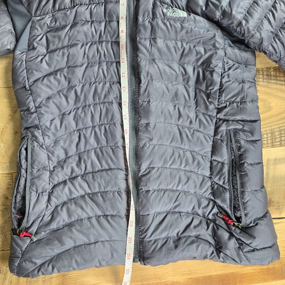 Women's North Face Summitt Series 800 Puffer Down Jacket Gray Size Small - Picture 12 of 12